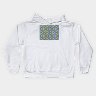 Blue Daisies Kids Hoodie